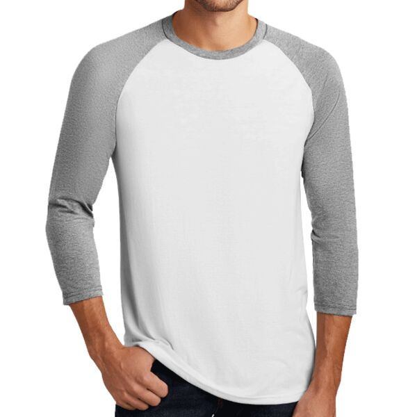 Mens Perfect Tri ™ 3/4 Sleeve Raglan Thumbnail