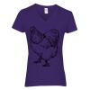 Women's Heavy Cotton™ V-Neck T-Shirt Thumbnail