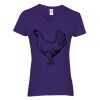 Women's Heavy Cotton™ V-Neck T-Shirt Thumbnail
