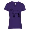 Women's Heavy Cotton™ V-Neck T-Shirt Thumbnail