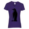 Women's Heavy Cotton™ V-Neck T-Shirt Thumbnail