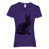 Women's Heavy Cotton™ V-Neck T-Shirt Thumbnail