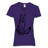 Women's Heavy Cotton™ V-Neck T-Shirt Thumbnail