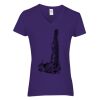 Women's Heavy Cotton™ V-Neck T-Shirt Thumbnail