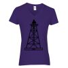Women's Heavy Cotton™ V-Neck T-Shirt Thumbnail
