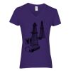 Women's Heavy Cotton™ V-Neck T-Shirt Thumbnail