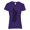Women's Heavy Cotton™ V-Neck T-Shirt Thumbnail
