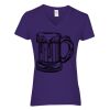 Women's Heavy Cotton™ V-Neck T-Shirt Thumbnail