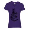 Women's Heavy Cotton™ V-Neck T-Shirt Thumbnail