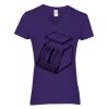 Women's Heavy Cotton™ V-Neck T-Shirt Thumbnail
