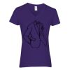 Heavy Cotton™ Women’s V-Neck T-Shirt Thumbnail