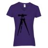 Women's Heavy Cotton™ V-Neck T-Shirt Thumbnail
