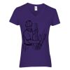 Women's Heavy Cotton™ V-Neck T-Shirt Thumbnail