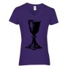 Women's Heavy Cotton™ V-Neck T-Shirt Thumbnail
