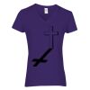 Women's Heavy Cotton™ V-Neck T-Shirt Thumbnail