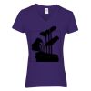 Women's Heavy Cotton™ V-Neck T-Shirt Thumbnail
