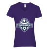 Women's Heavy Cotton™ V-Neck T-Shirt Thumbnail