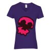 Women's Heavy Cotton™ V-Neck T-Shirt Thumbnail