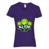 Women's Heavy Cotton™ V-Neck T-Shirt Thumbnail