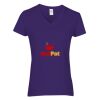 Women's Heavy Cotton™ V-Neck T-Shirt Thumbnail