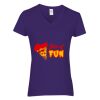 Women's Heavy Cotton™ V-Neck T-Shirt Thumbnail