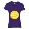 Women's Heavy Cotton™ V-Neck T-Shirt Thumbnail
