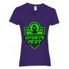 Women's Heavy Cotton™ V-Neck T-Shirt Thumbnail