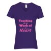 Women's Heavy Cotton™ V-Neck T-Shirt Thumbnail
