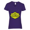 Women's Heavy Cotton™ V-Neck T-Shirt Thumbnail