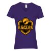 Women's Heavy Cotton™ V-Neck T-Shirt Thumbnail