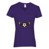 Women's Heavy Cotton™ V-Neck T-Shirt Thumbnail