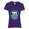 Women's Heavy Cotton™ V-Neck T-Shirt Thumbnail
