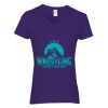 Women's Heavy Cotton™ V-Neck T-Shirt Thumbnail