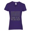 Women's Heavy Cotton™ V-Neck T-Shirt Thumbnail