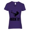 Women's Heavy Cotton™ V-Neck T-Shirt Thumbnail
