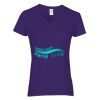 Women's Heavy Cotton™ V-Neck T-Shirt Thumbnail