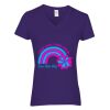 Women's Heavy Cotton™ V-Neck T-Shirt Thumbnail