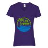 Women's Heavy Cotton™ V-Neck T-Shirt Thumbnail