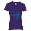 Women's Heavy Cotton™ V-Neck T-Shirt Thumbnail