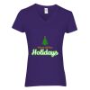 Women's Heavy Cotton™ V-Neck T-Shirt Thumbnail