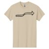 Heavy Cotton  100% Cotton T Shirt Thumbnail