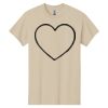 Heavy Cotton  100% Cotton T Shirt Thumbnail
