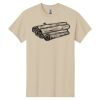 Heavy Cotton  100% Cotton T Shirt Thumbnail
